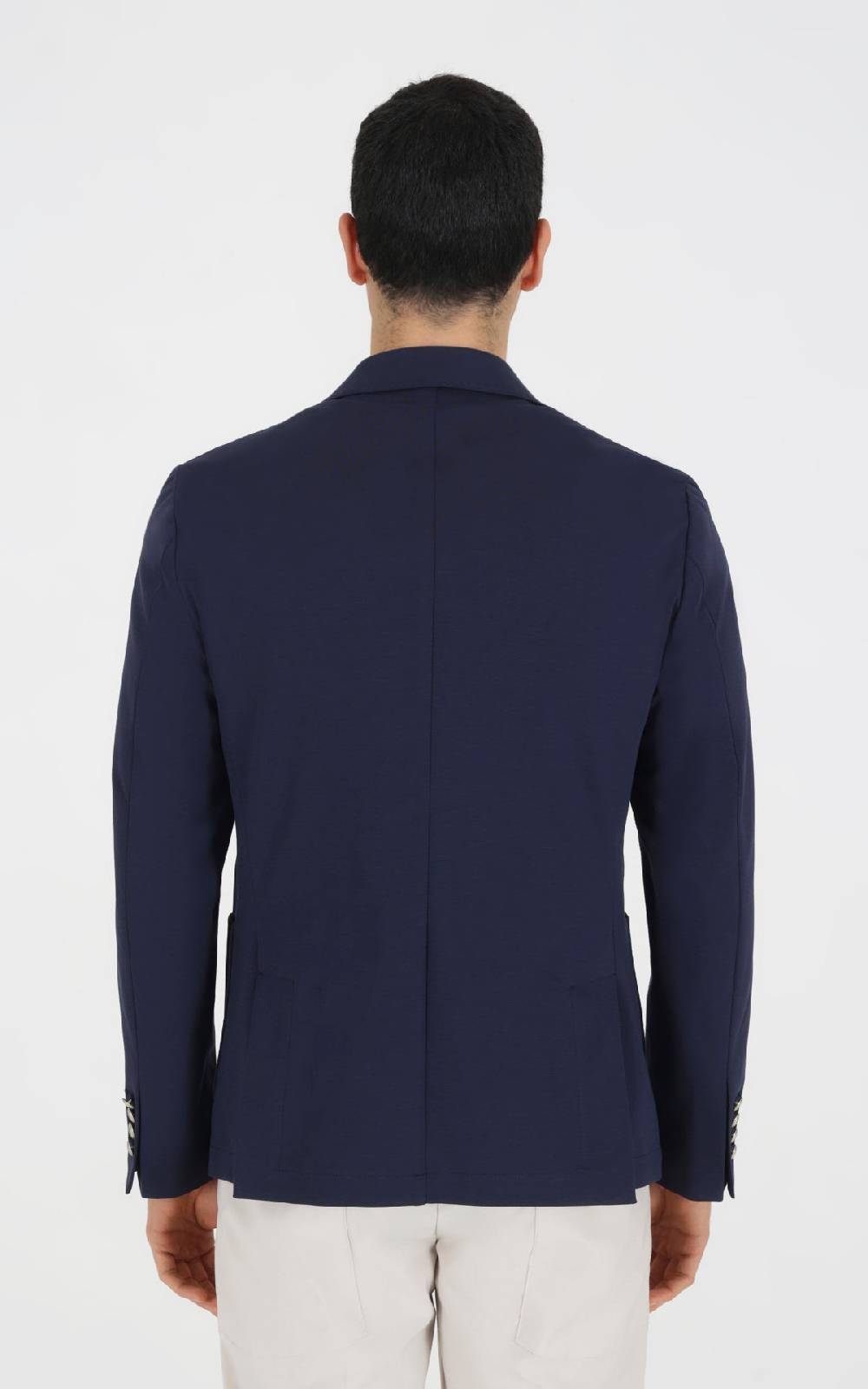 Outfit Italy Giacca Doppiopetto Strutturata In Punto Roma