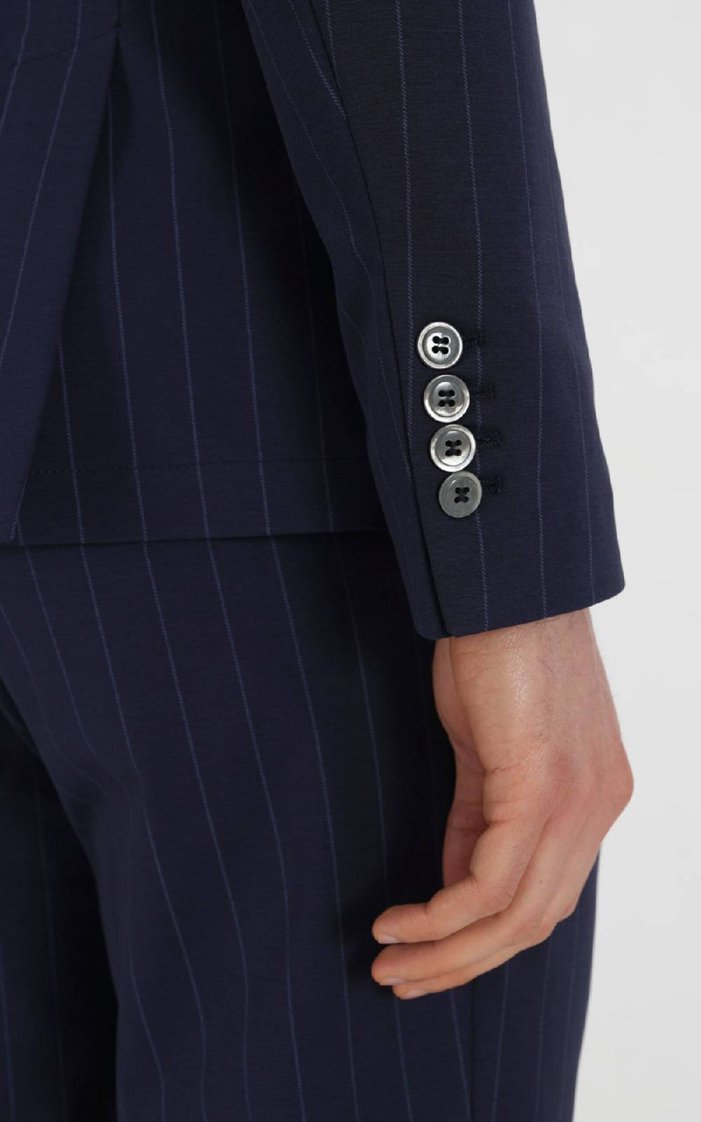 Outfit Italy Giacca Doppiopetto Strutturata In Punto Roma Stampato