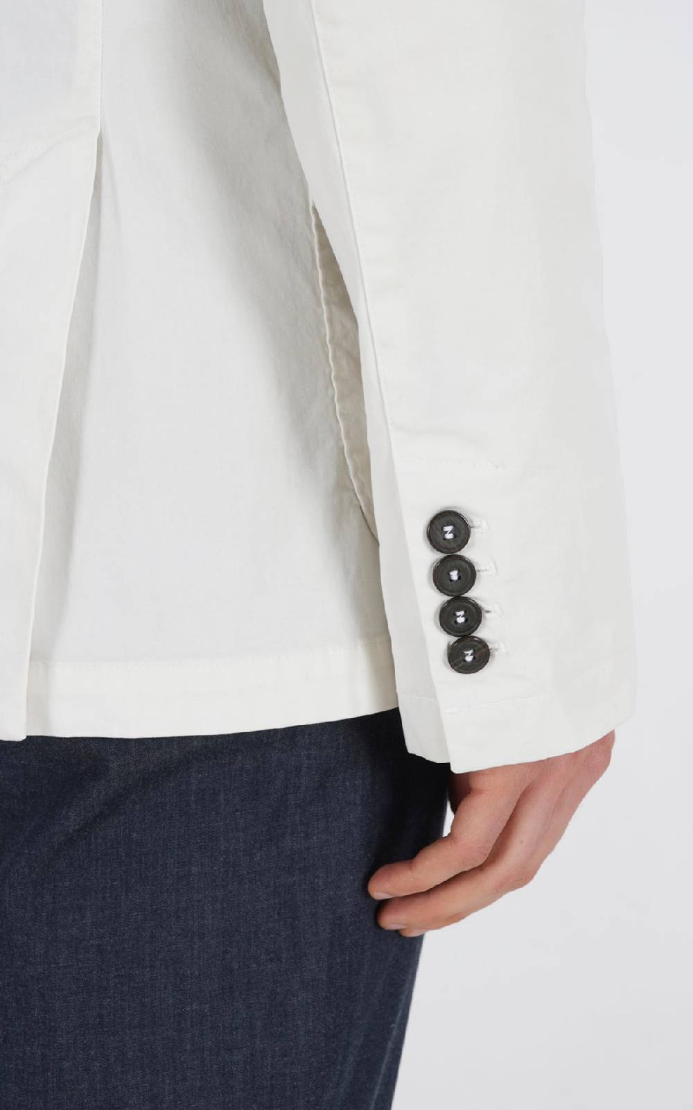 Outfit Italy Giacca Doppiopetto Strutturata In Tessuto Gambardina