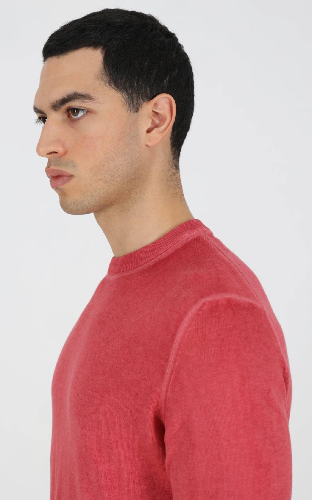 Outfit Italy Maglia Girocollo Con Effetto Tintura A Freddo