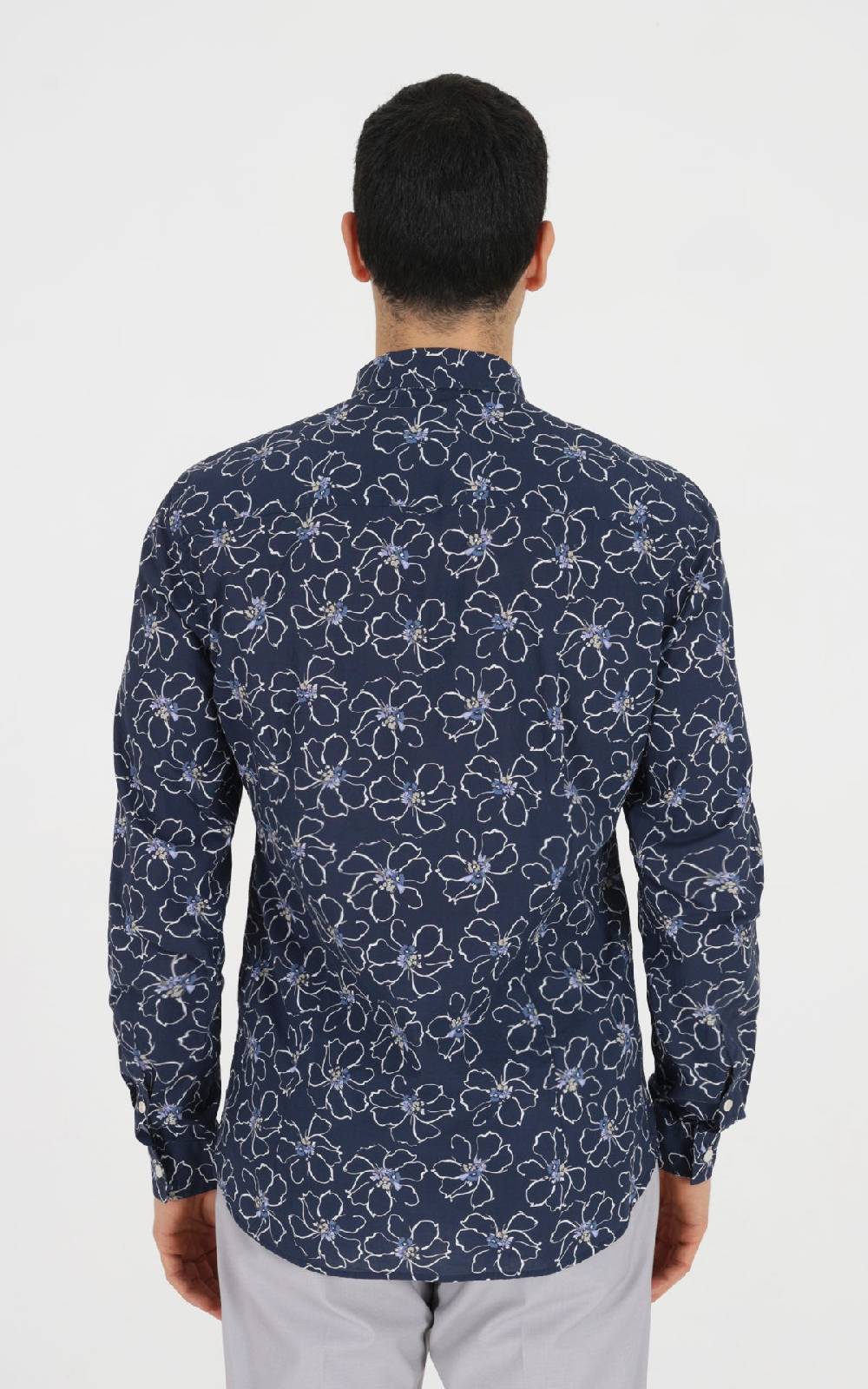 Outfit Italy Camicia Francese In Cotone Stampato