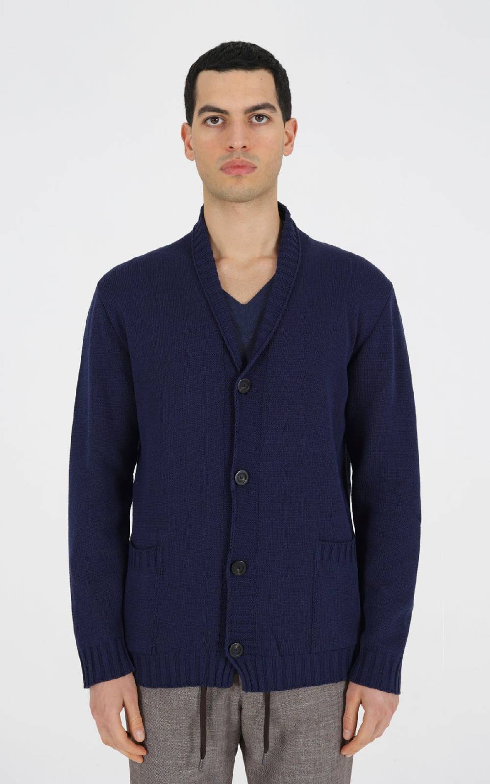 Outfit Italy Cardigan A Maglia In Cotone