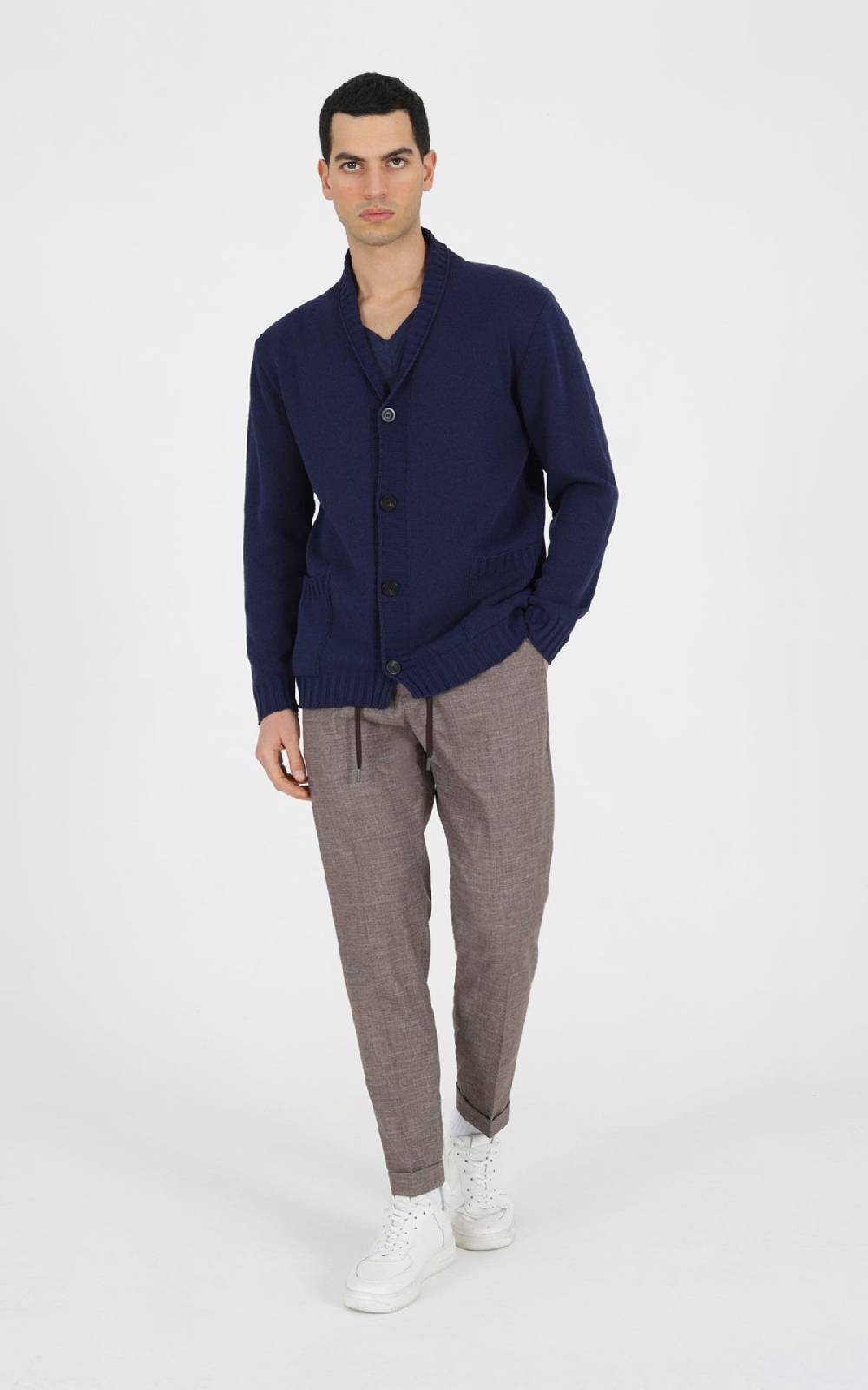 Outfit Italy Cardigan a maglia in cotone