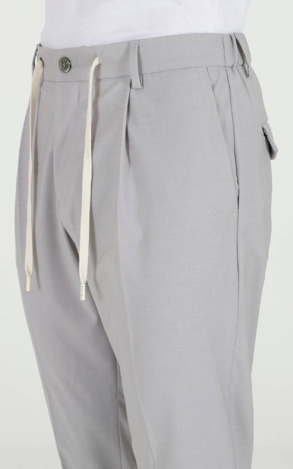 Outfit Italy Pantalaccio Con Laccio In Fresco Lana