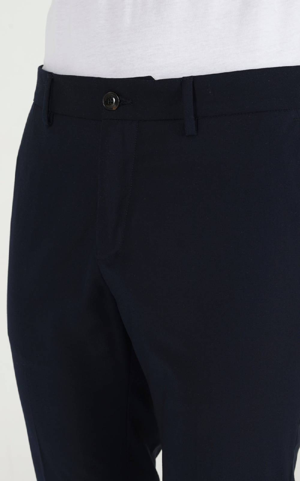 Outfit Italy Pantalone Basico In Fresco Lana