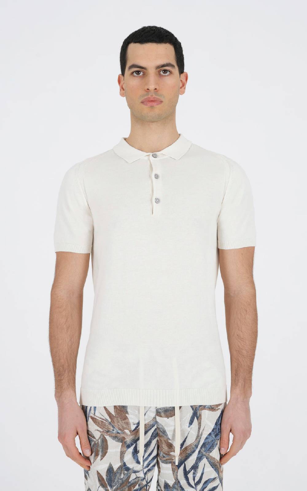 Outfit Italy Polo in maglia in cotone