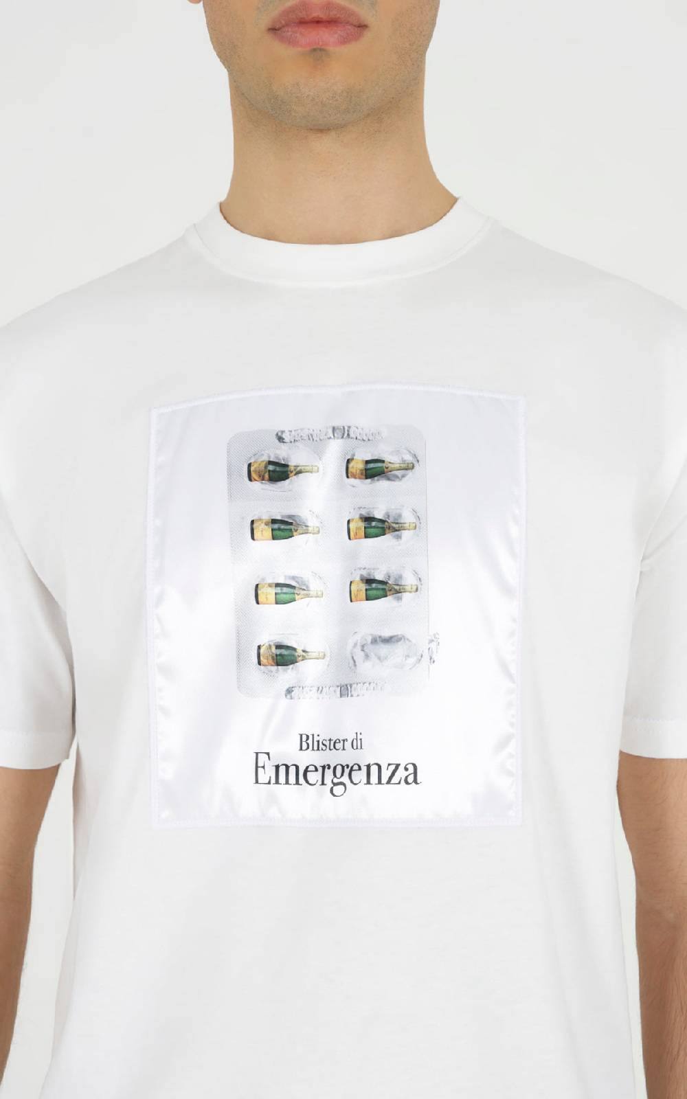 Outfit Italy T-Shirt In Cotone Stampata Blister