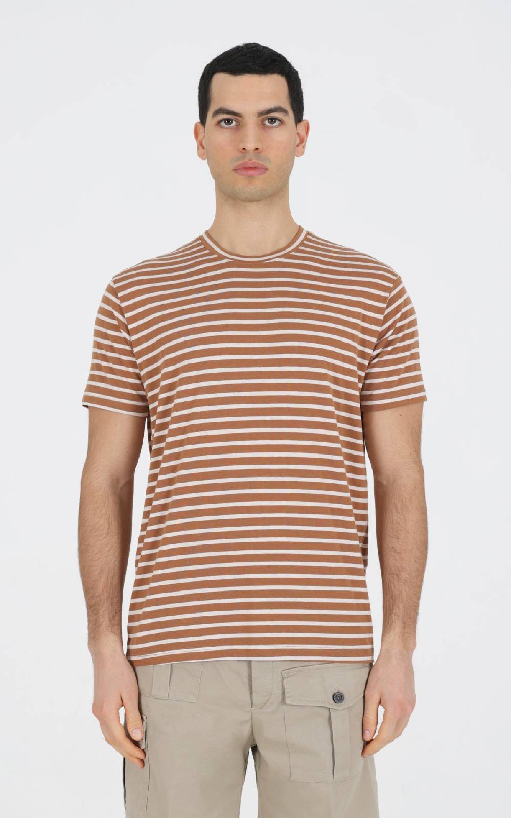 Outfit Italy T-Shirt in viscosa a righe