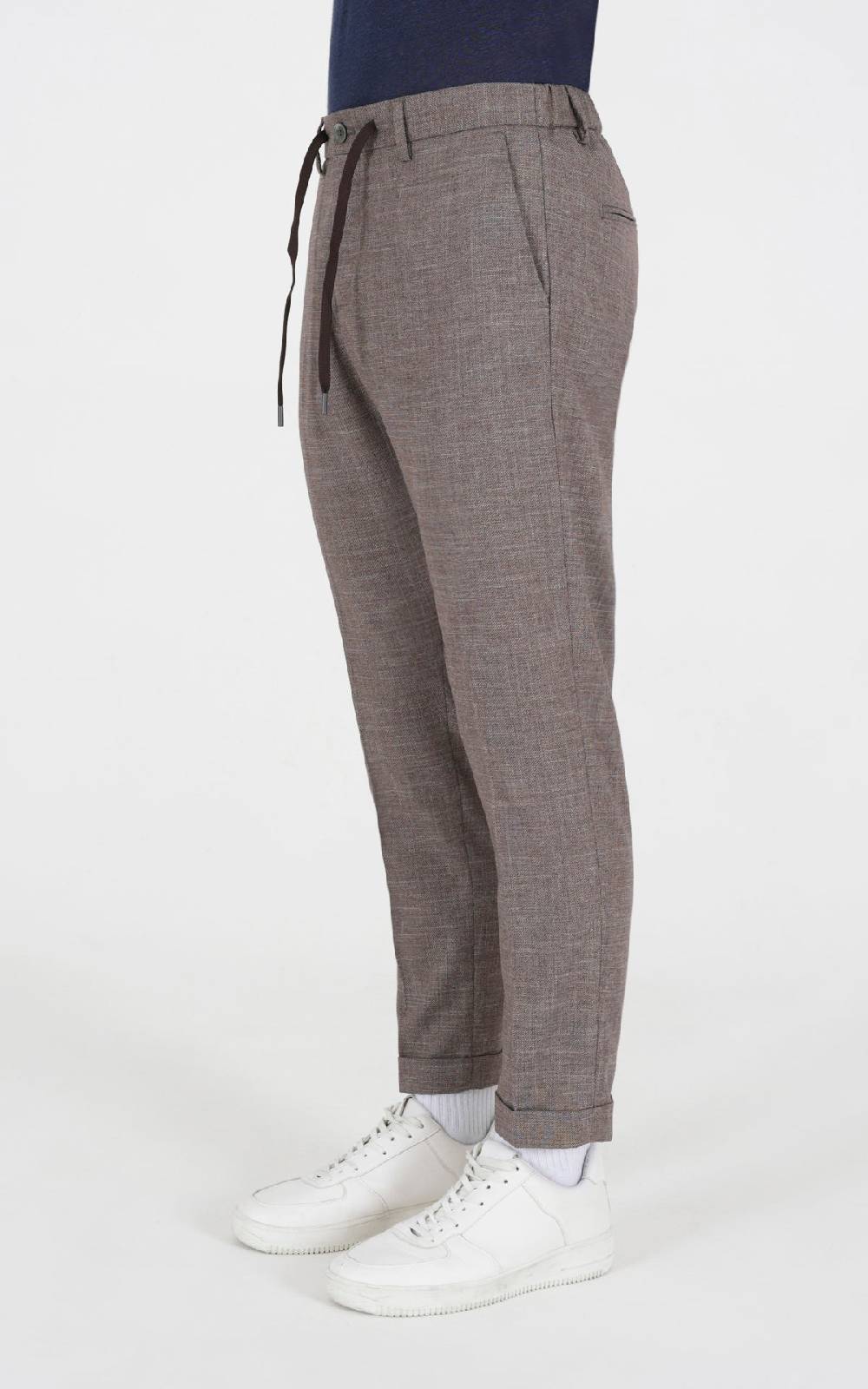 Outfit Italy Pantalaccio Con Laccio In Tessuto Armaturato