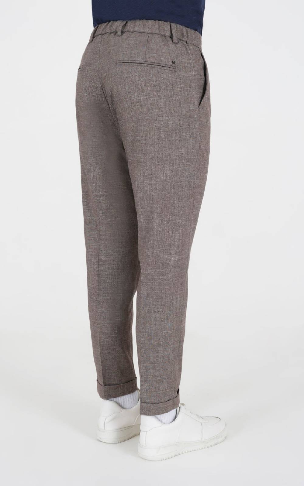 Outfit Italy Pantalaccio Con Laccio In Tessuto Armaturato