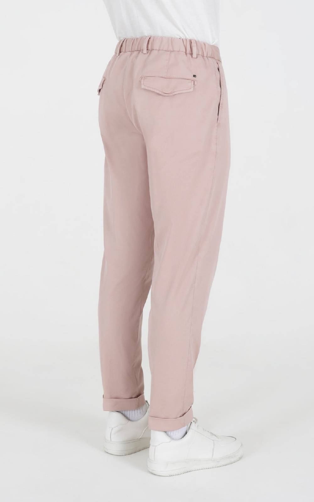 Outfit Italy Pantalaccio Con Laccio In Tessuto Micro Armatura