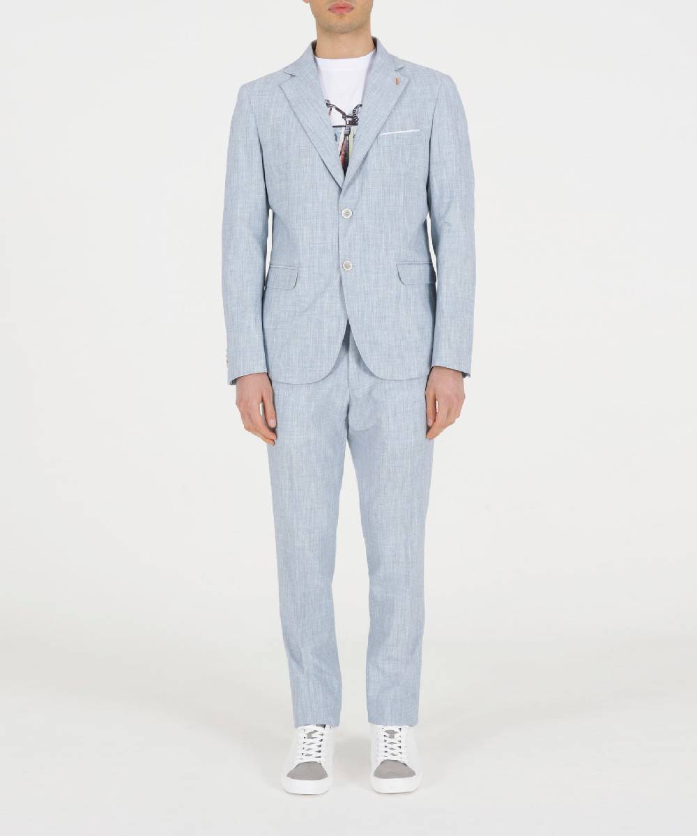 Over D ABITO CON GIACCA 2 BOTTONI TASCHE FILETTO 2 SPACCHI