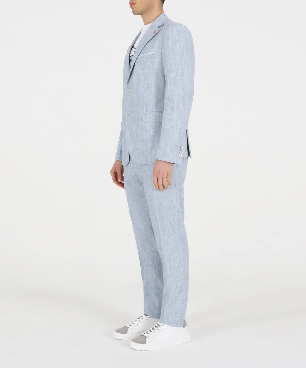 Over D ABITO CON GIACCA 2 BOTTONI TASCHE FILETTO 2 SPACCHI