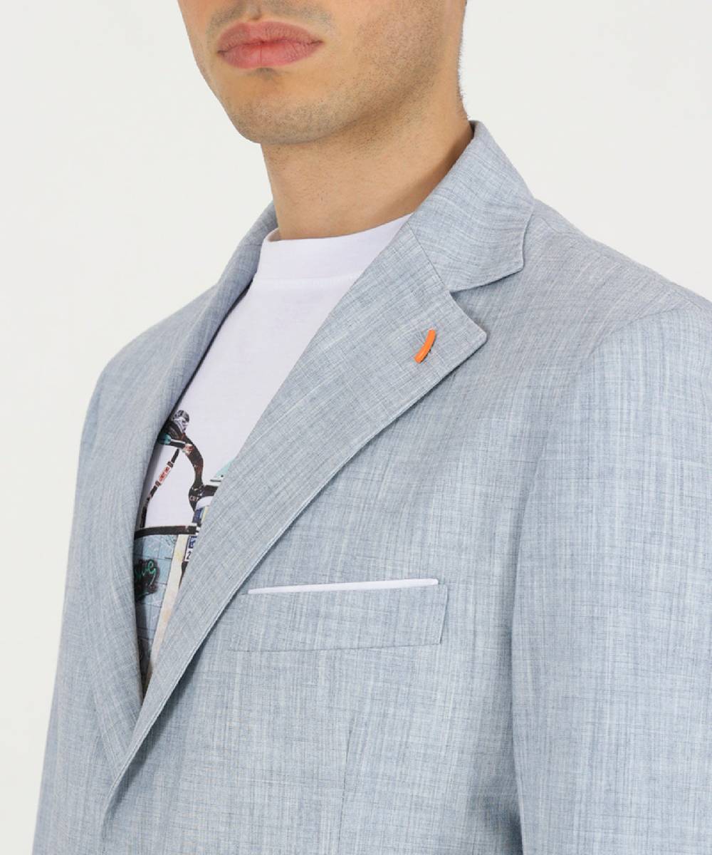 Over D ABITO CON GIACCA 2 BOTTONI TASCHE FILETTO 2 SPACCHI