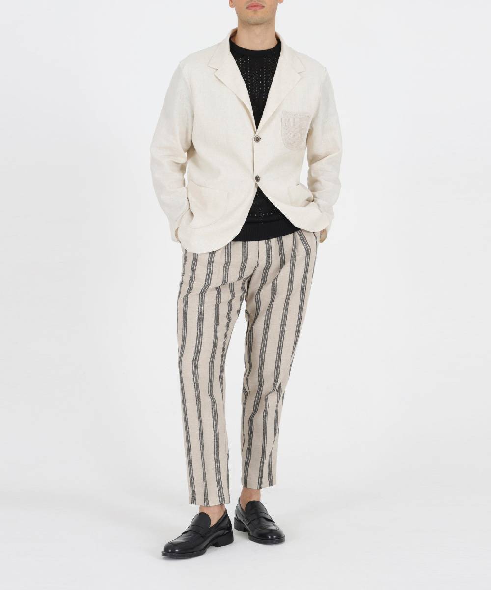 Over D GIACCA RELAXED FIT 2 BOTTONI TASCHINO CROCHET