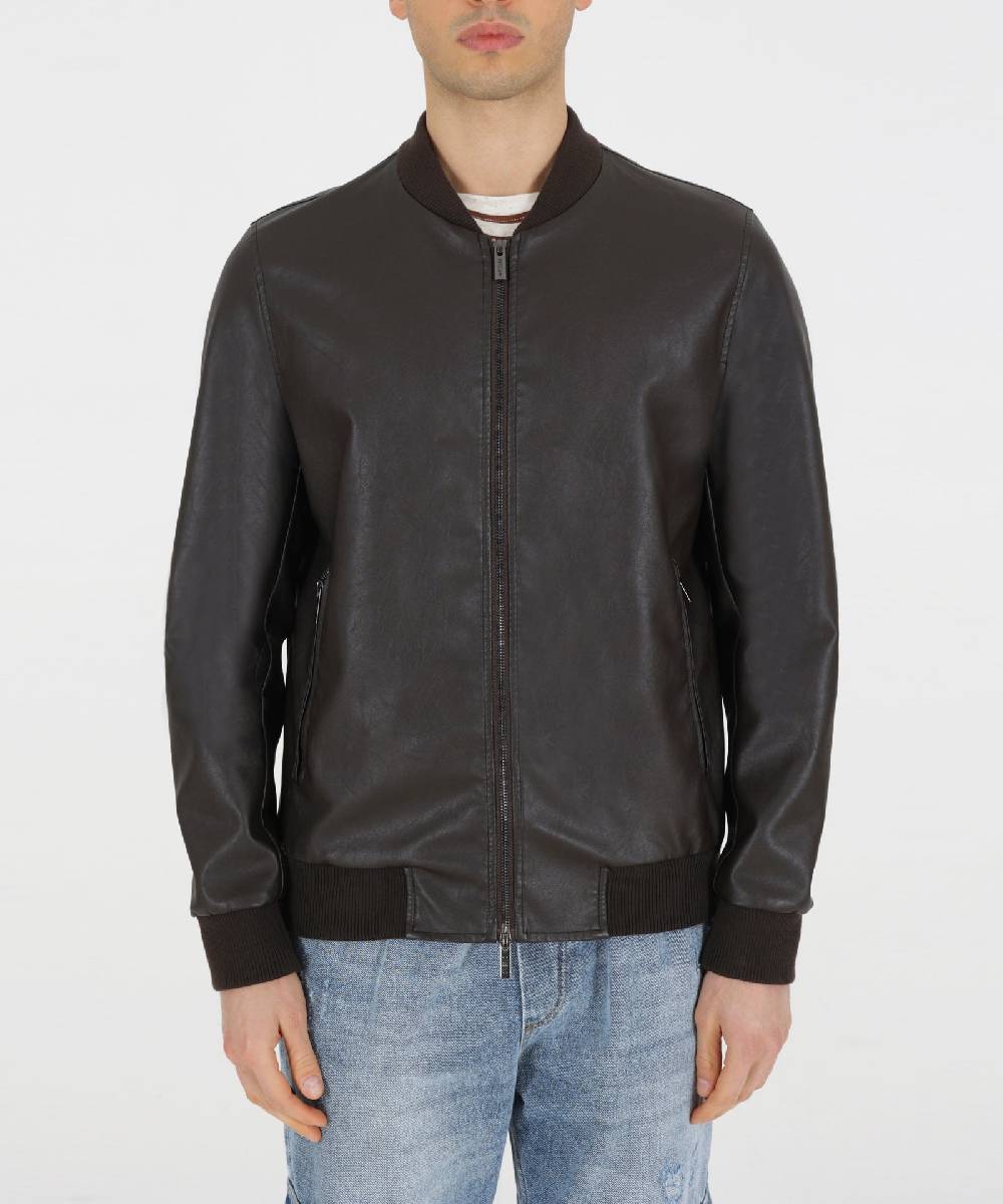 Over D BOMBER ECO-PELLE