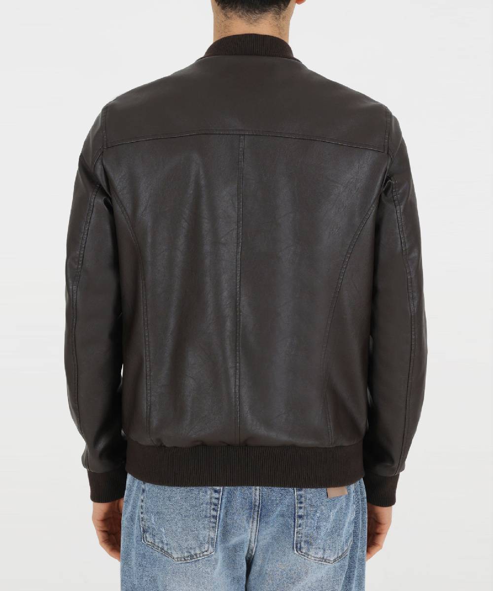 Over D BOMBER ECO-PELLE