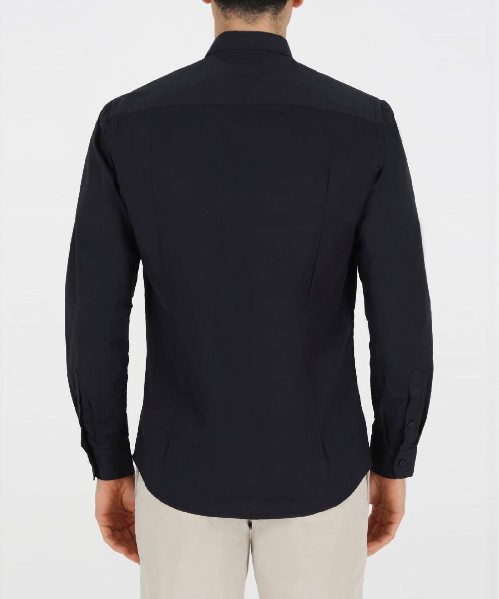 Over D CAMICIA BASICA COLLO FRANCESE