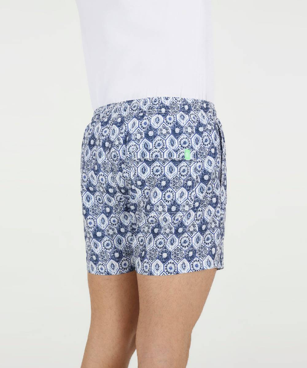 Over D COSTUME MARE STAMPA MAIOLICA