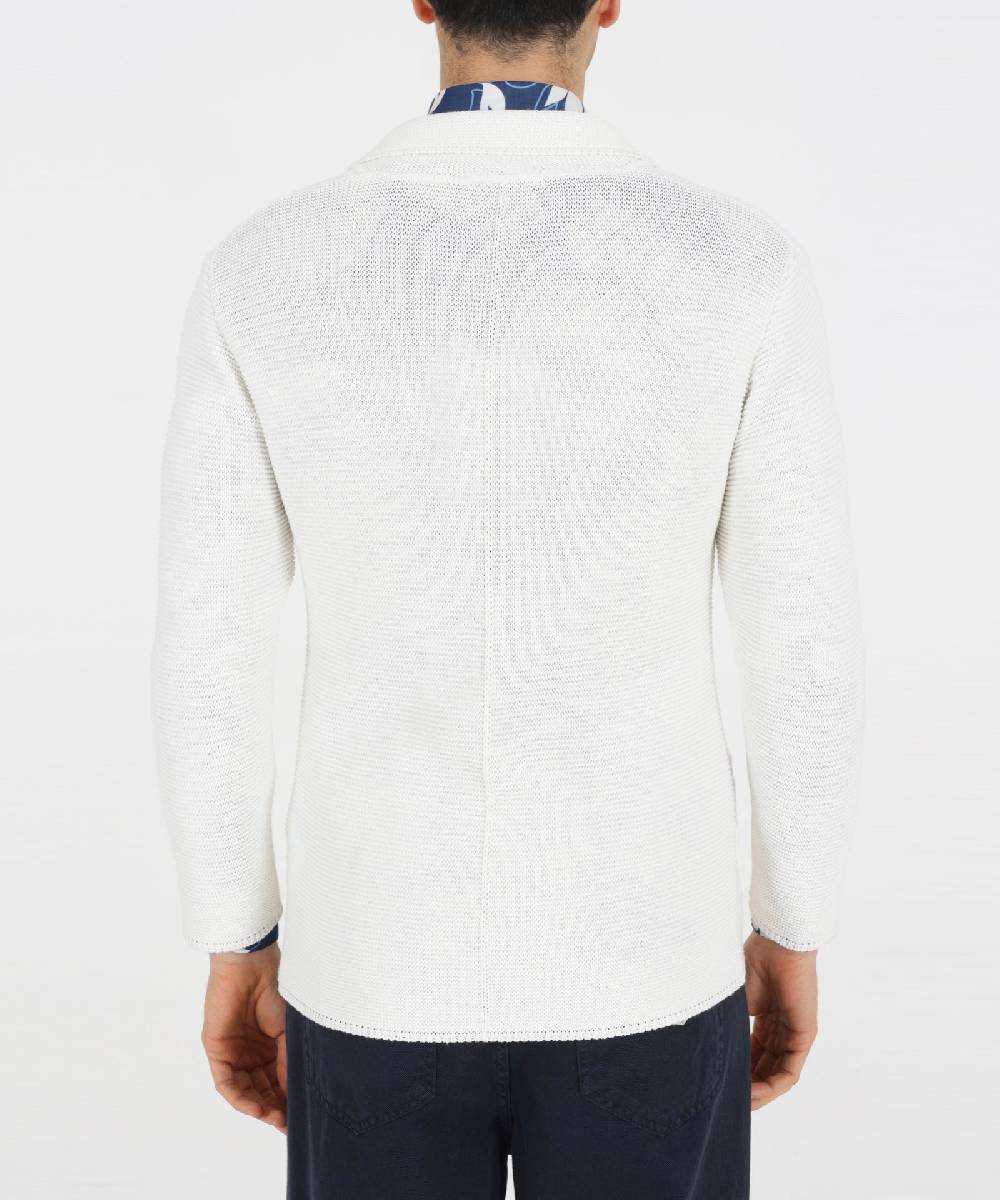 Over D GIACCA CARDIGAN COLLO 'REVERS'