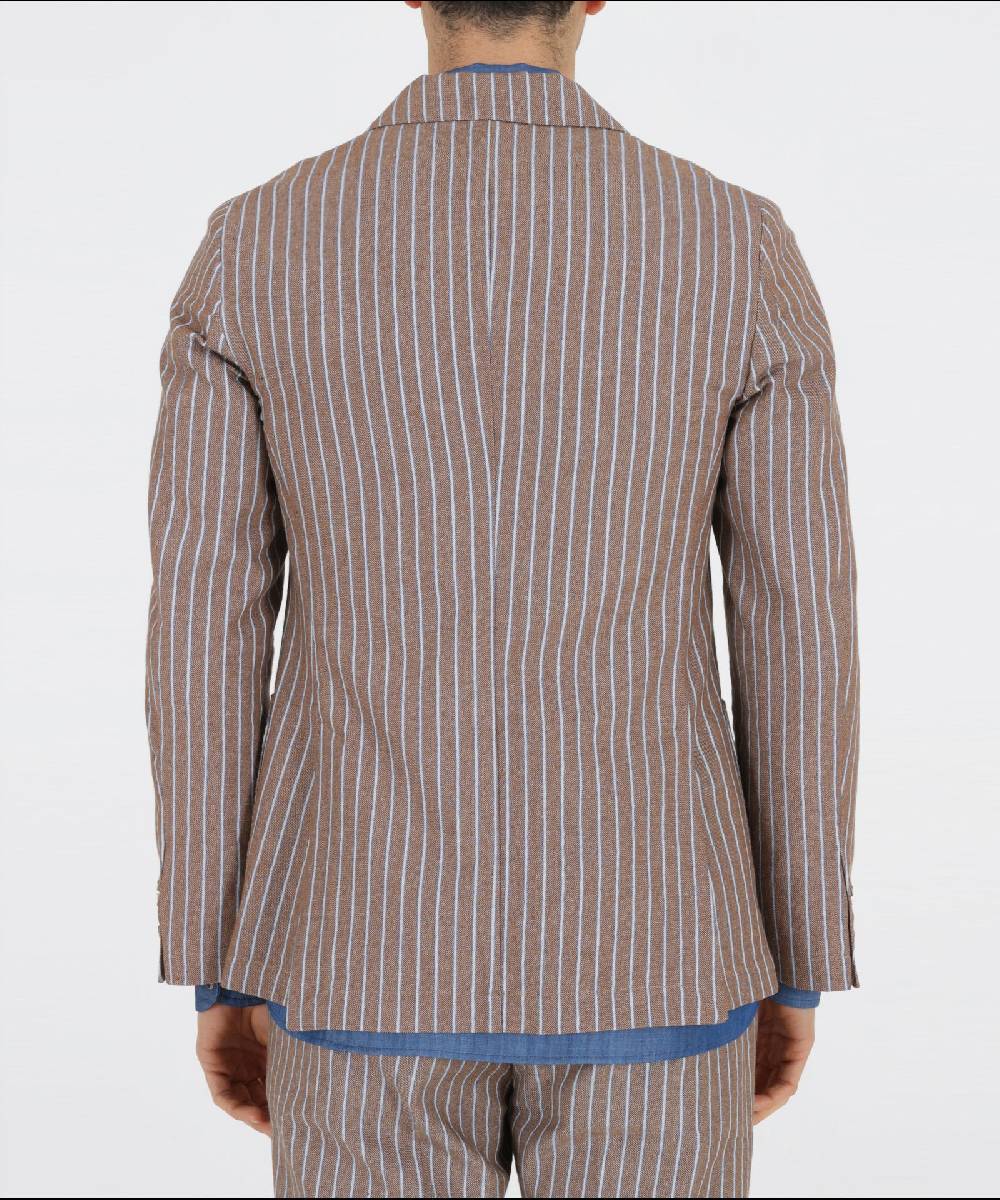 Over D GIACCA SLIM FIT 2 BOTTONI TASCHE TOPPA