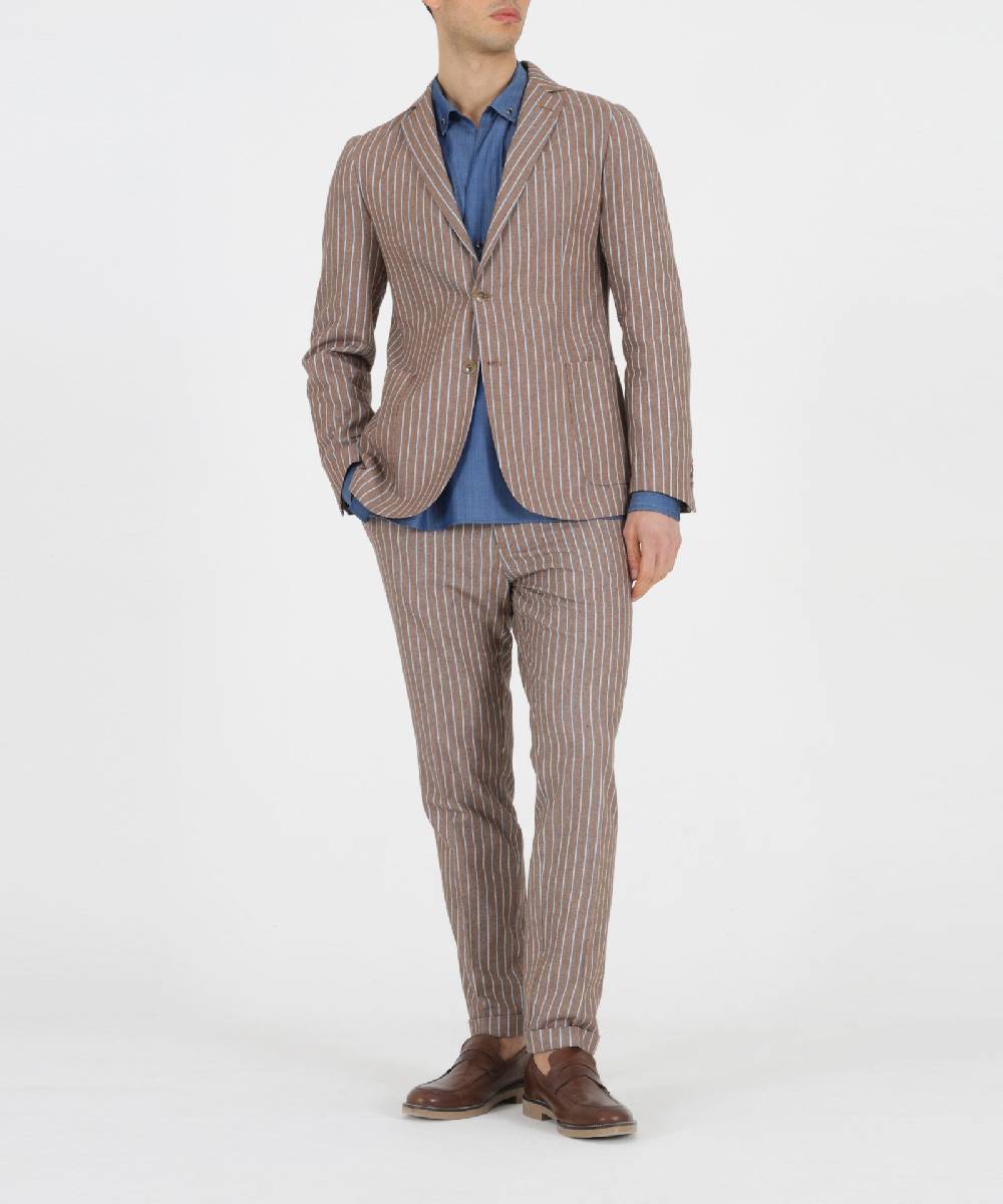 Over D GIACCA SLIM FIT 2 BOTTONI TASCHE TOPPA