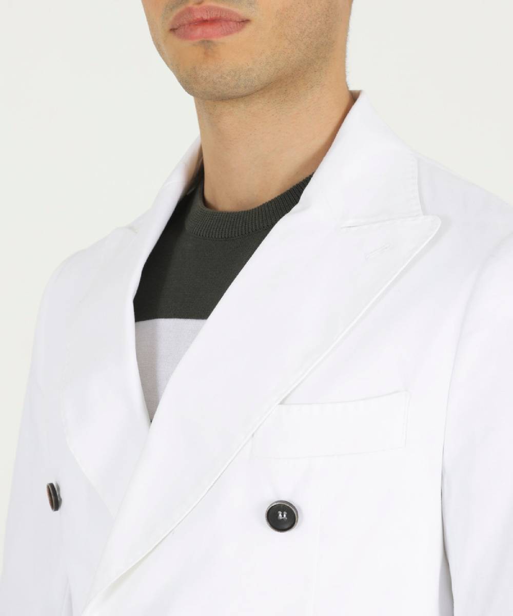 Over D GIACCA SLIM FIT DOPPIO PETTO REVERS