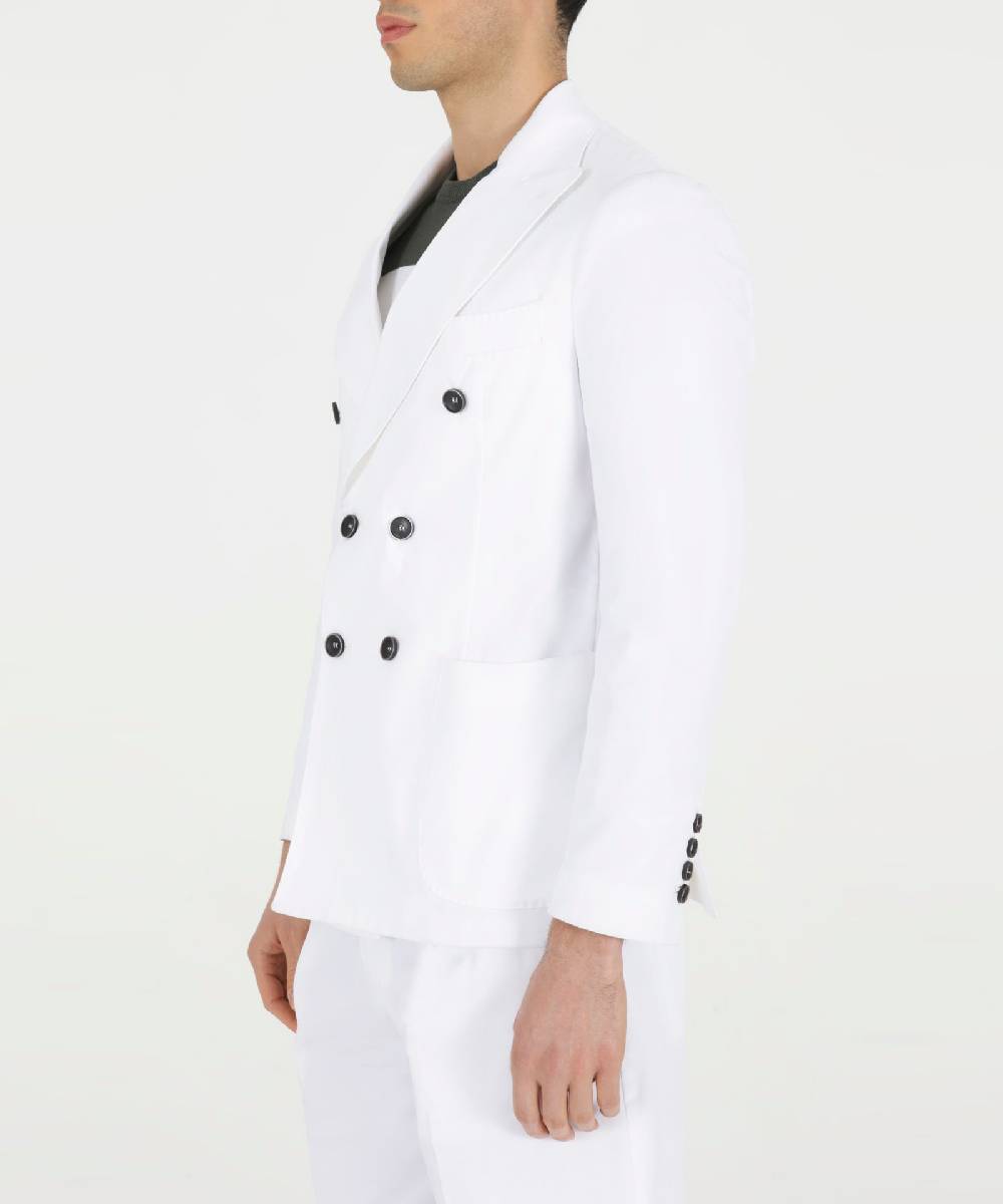 Over D GIACCA SLIM FIT DOPPIO PETTO REVERS