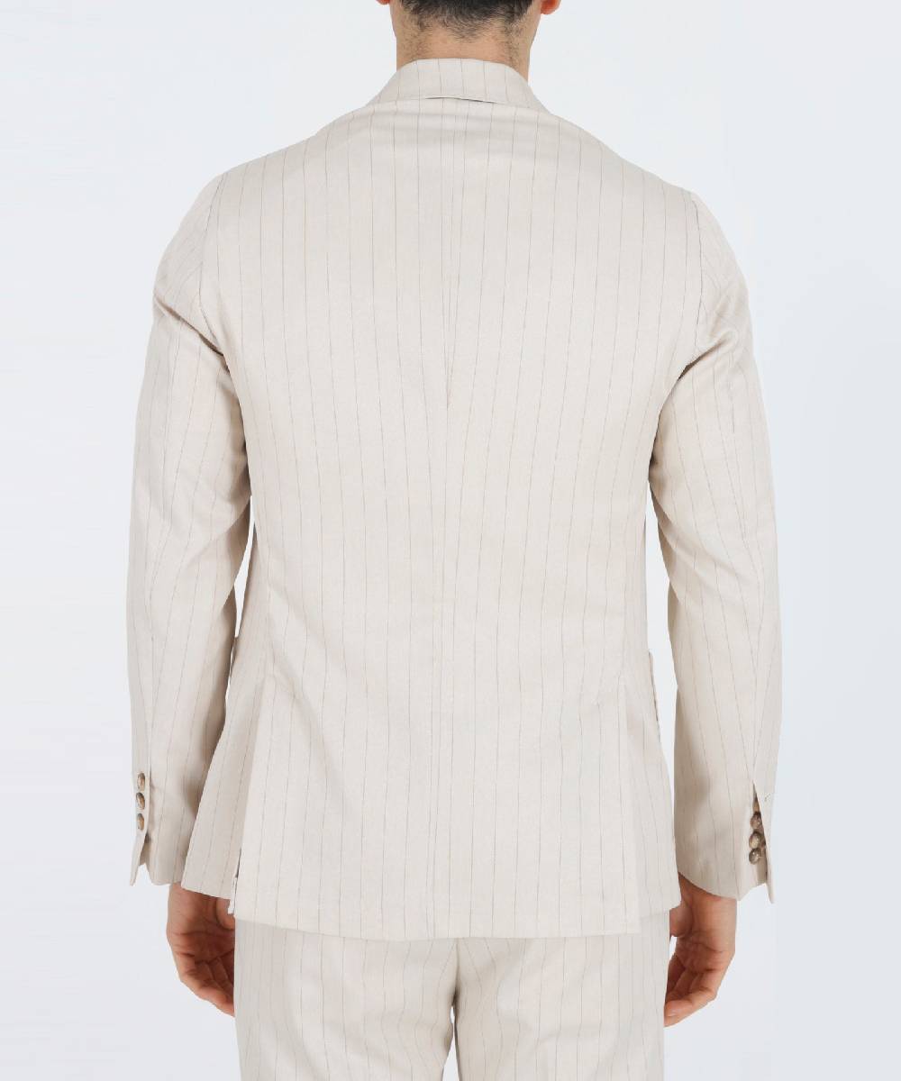 Over D GIACCA SLIM FIT DOPPIO PETTO REVERS