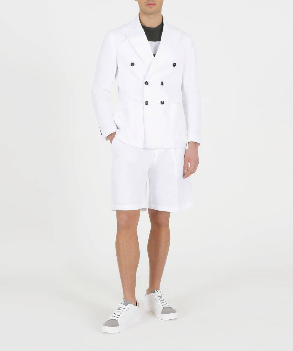 Over D GIACCA SLIM FIT DOPPIO PETTO REVERS