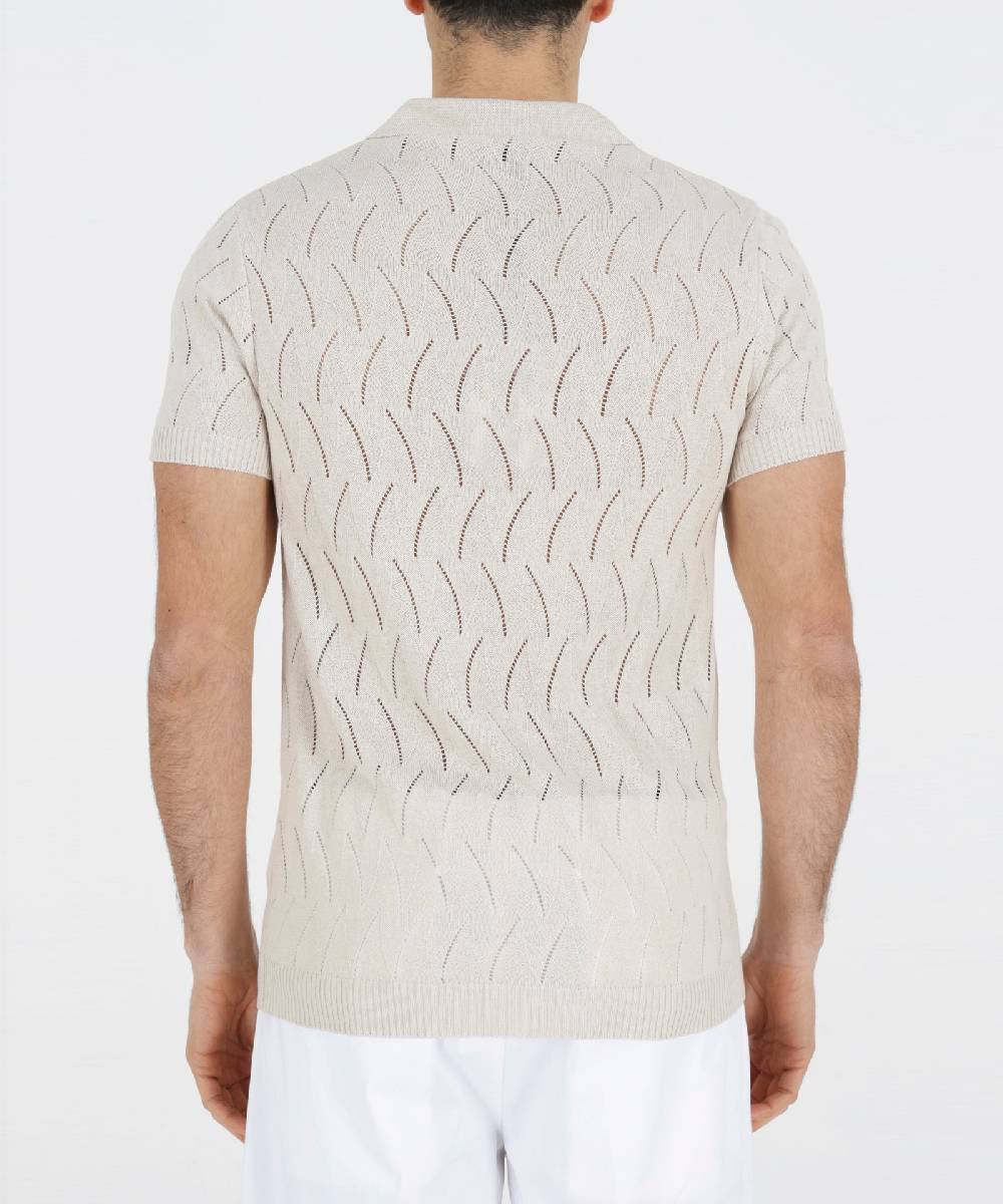 Over D MAGLIA COLLO POLO DERBY