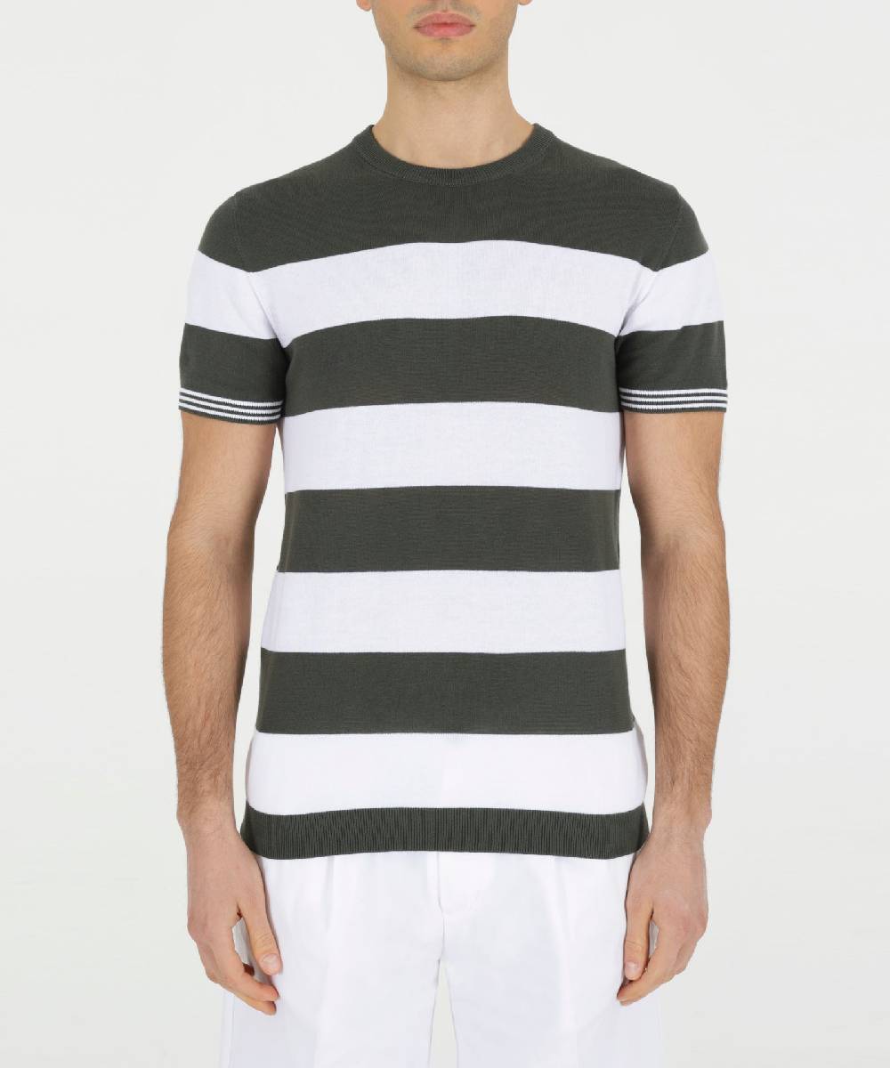 Over D MAGLIA RIGATA