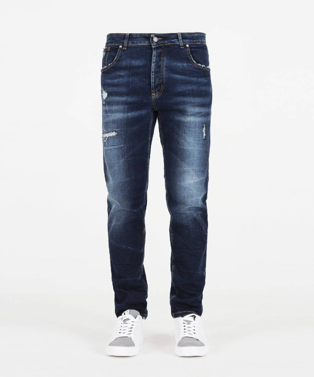 Over D PANTALONE 5 TASCHE RELAXED FIT