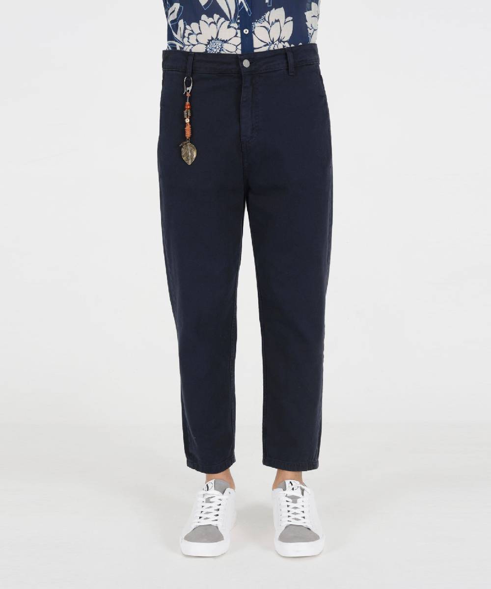 Over D PANTALONE TAPERED FIT TASCHE A TOPPA