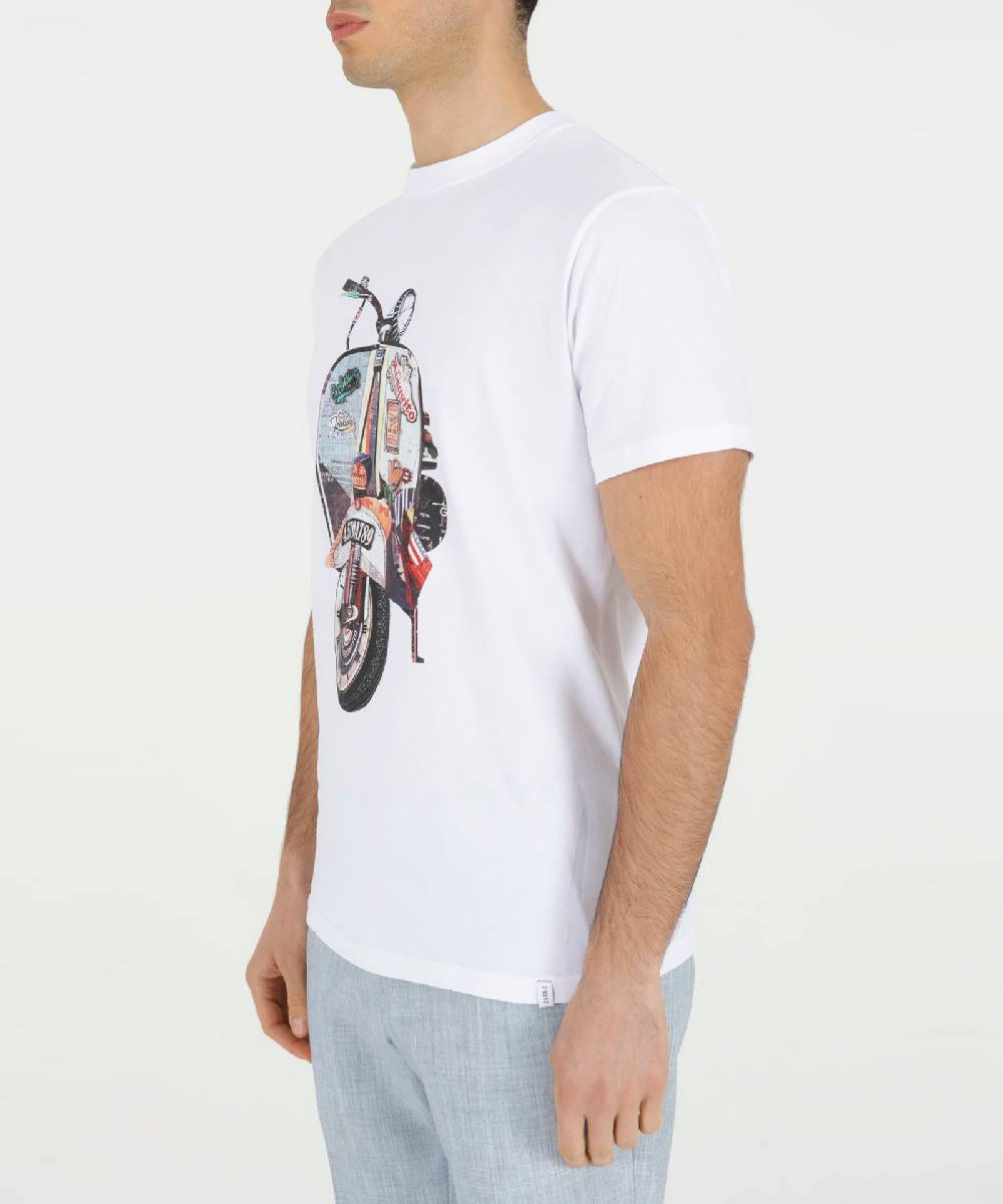 Over D T-SHIRT CON GRAFICA VESPA