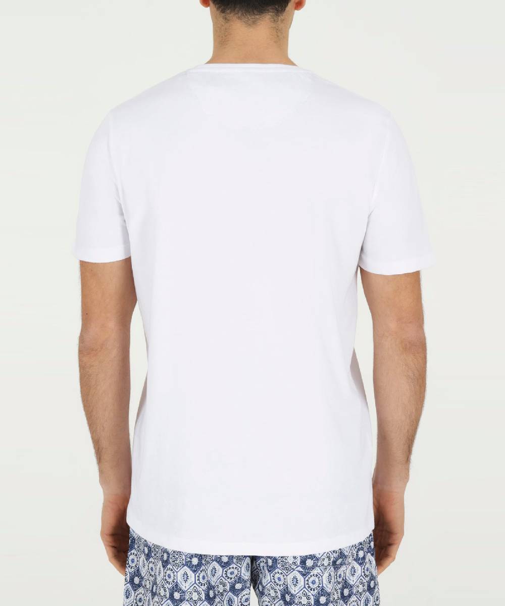 Over D T-SHIRT CON PATCH RICAMATO