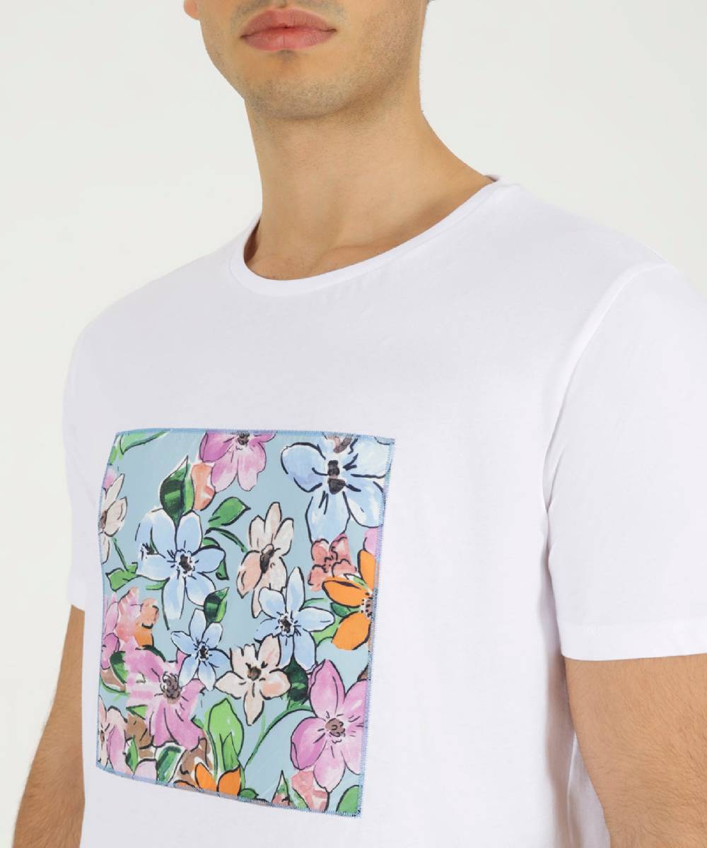 Over D T-SHIRT CON STAMPA