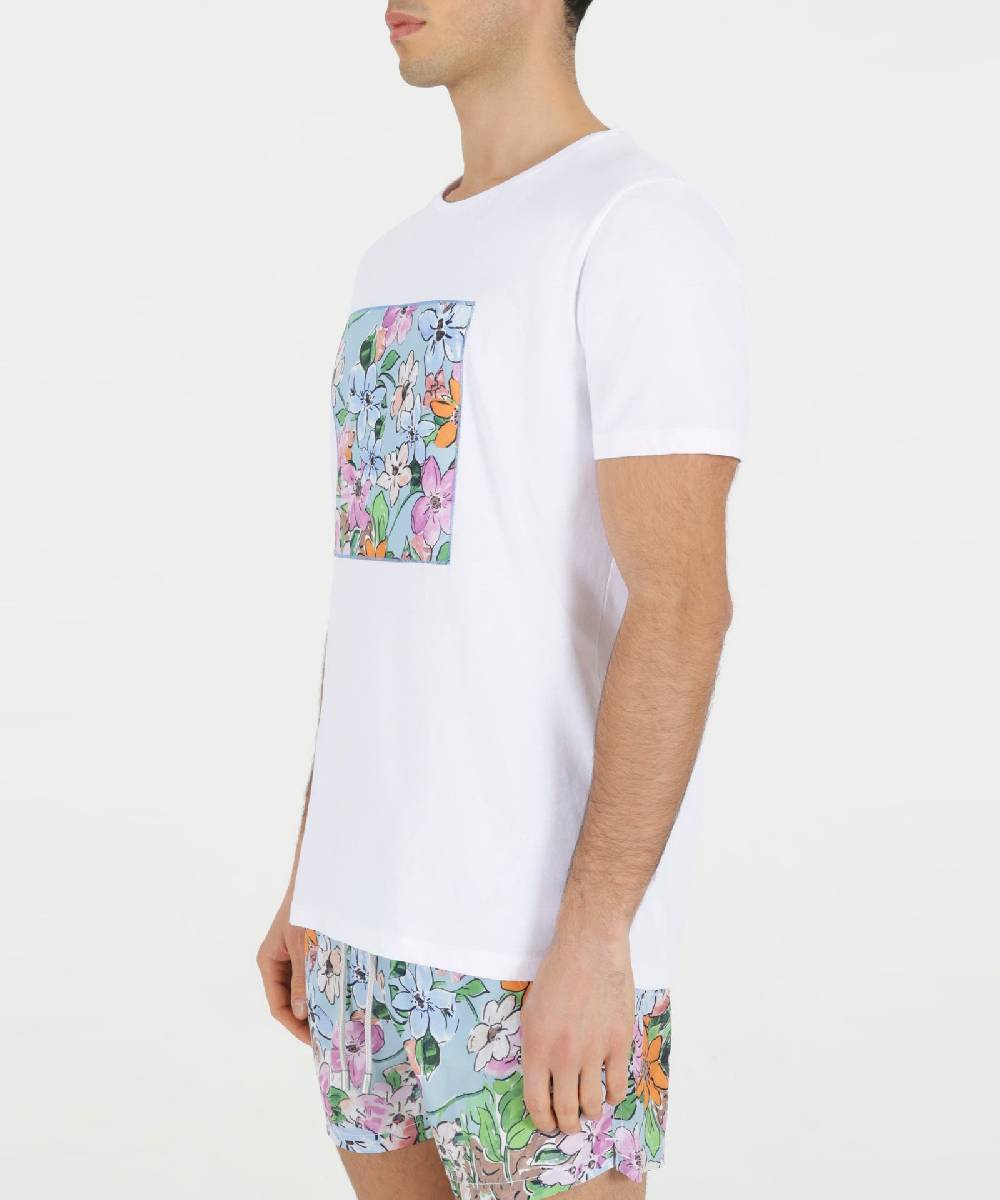 Over D T-SHIRT CON STAMPA