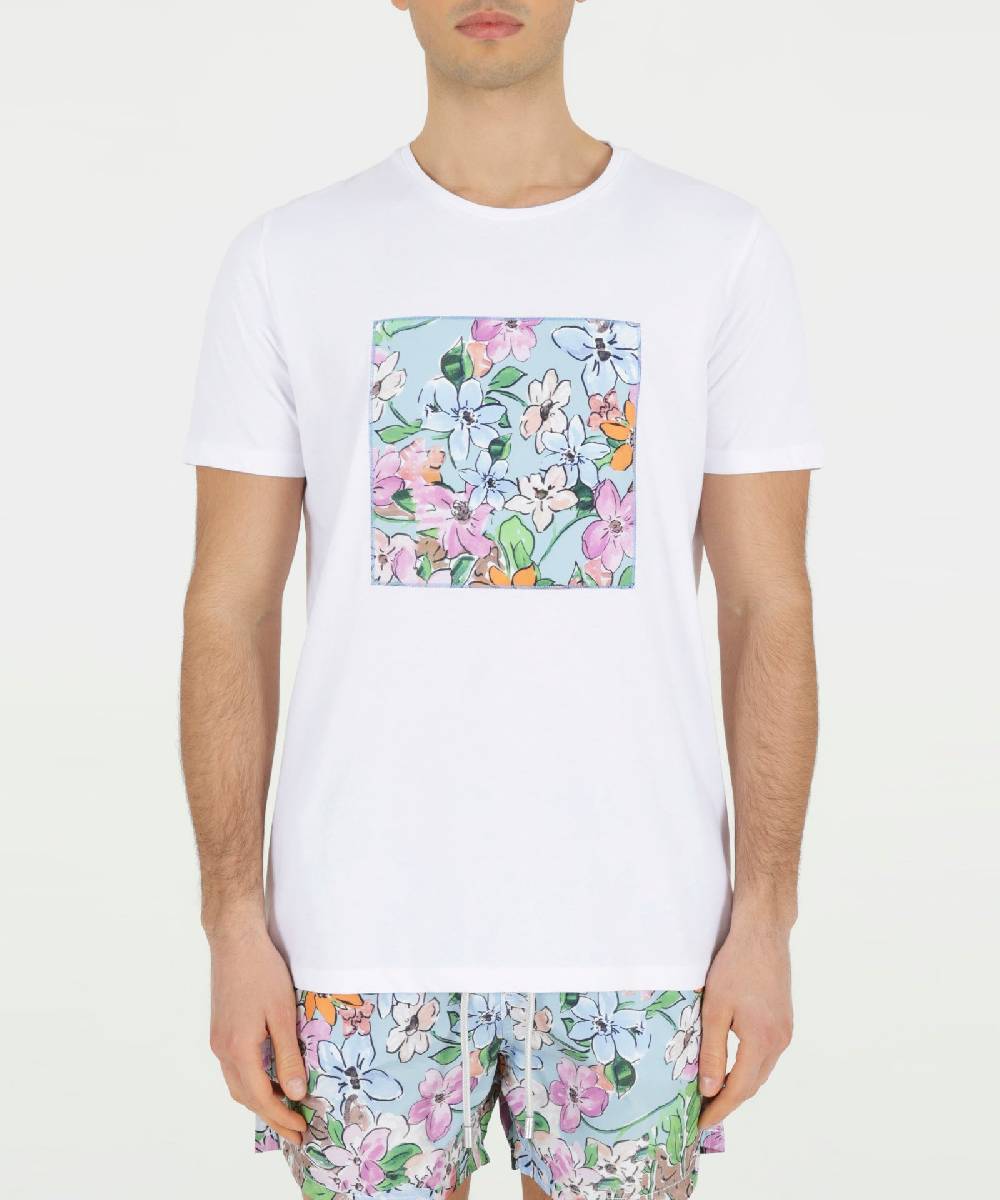 Over D T-SHIRT CON STAMPA