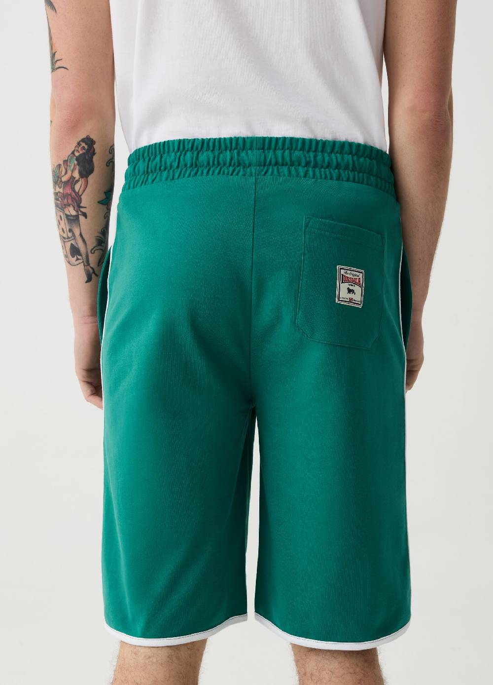 Ovs Bermuda Jogger Profili A Contrasto E Stampa Logo