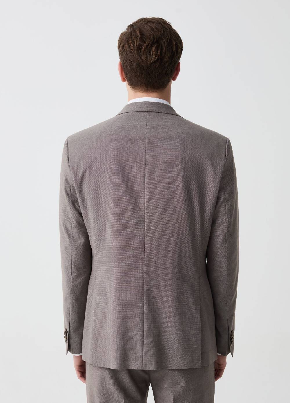 Ovs Blazer Regular Fit Monopetto Con Micro Struttura