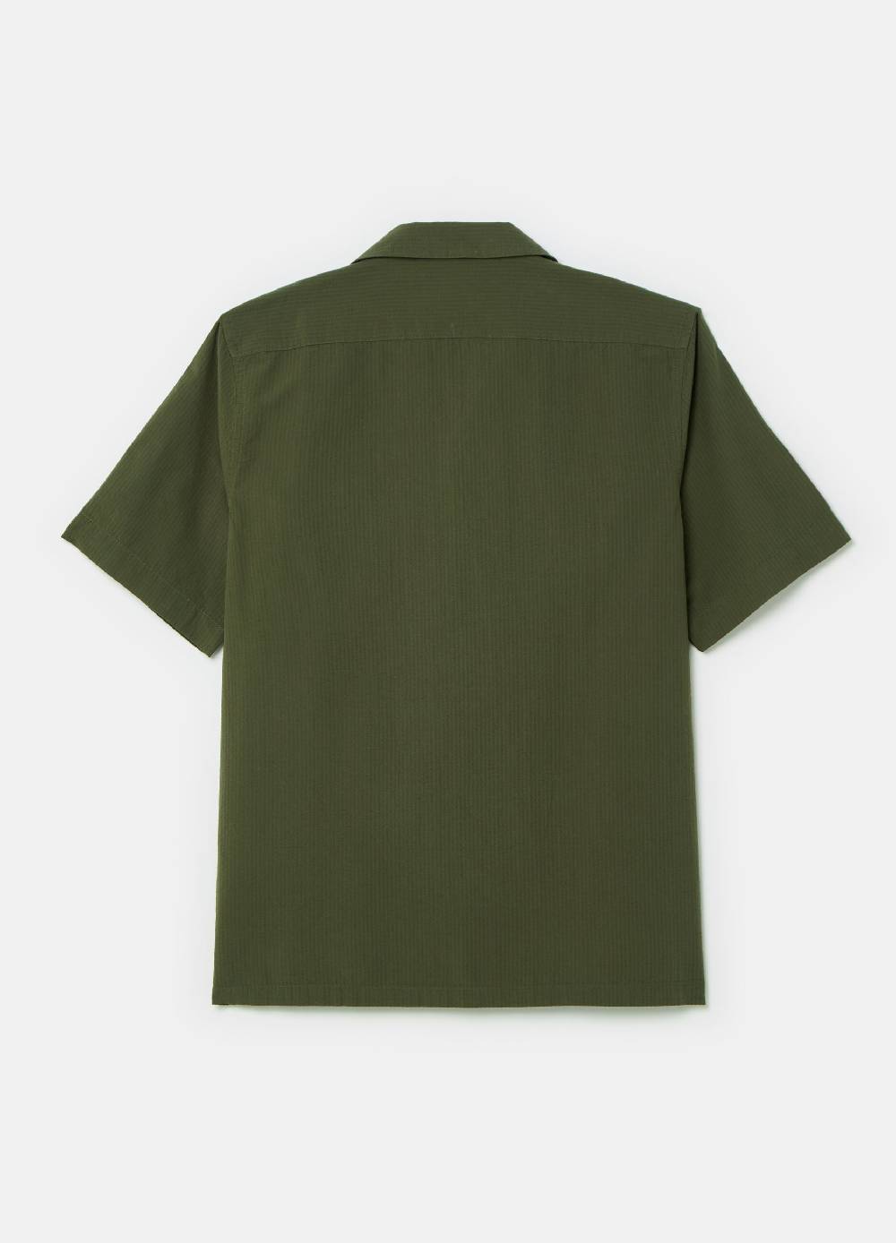 Ovs Camicia A Maniche Corte In Seersucker Con Tasca