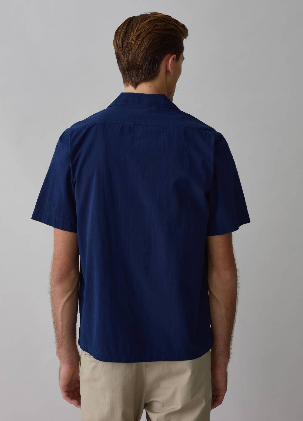 Ovs Camicia A Maniche Corte In Seersucker Con Tasca