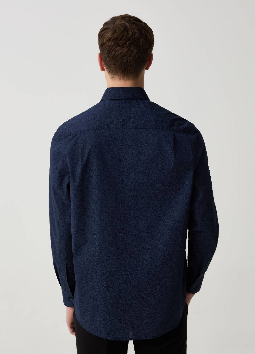 Ovs Camicia Regular Fit Con Micro Fantasia Floreale