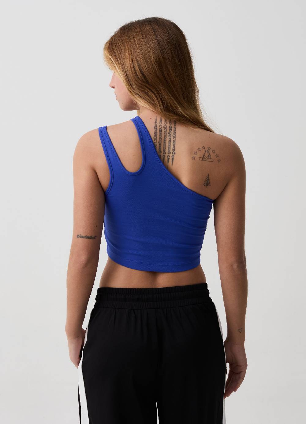Ovs Crop Top Monospalla Con Dettaglio Cut Out B.ANGEL X MARE FUORI