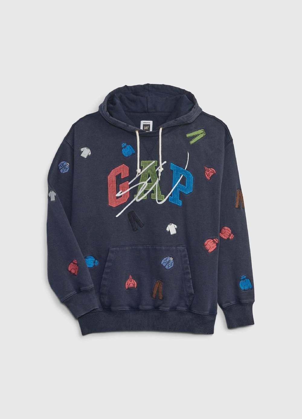 Ovs Felpa Con Cappuccio E Ricamo All-over Sean Wotherspoon
