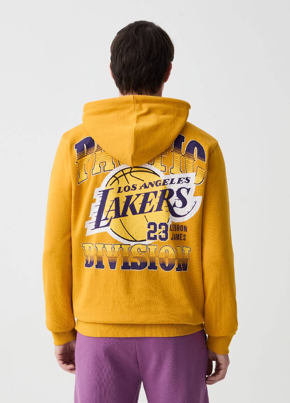 Ovs Felpa Con Cappuccio E Stampa NBA Los Angeles Lakers