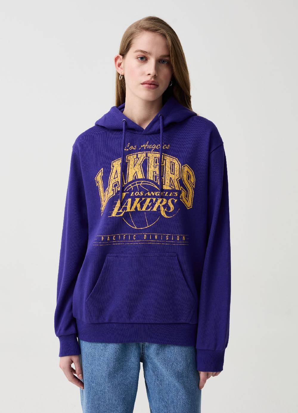 Ovs Felpa con cappuccio stampa NBA Los Angeles Lakers