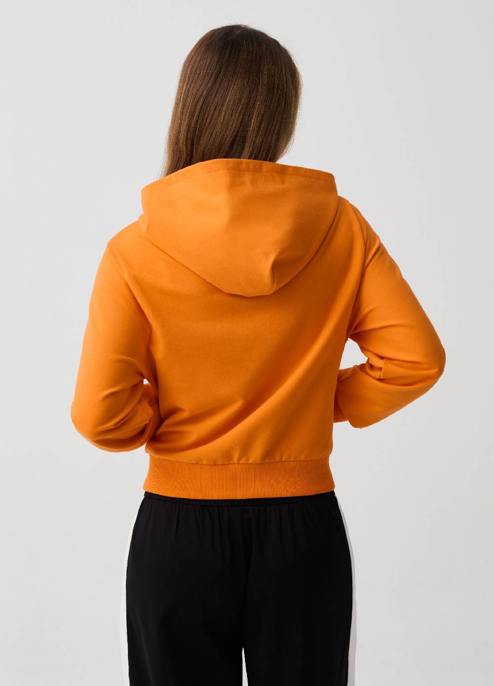 Ovs Full-zip Cropped In Felpa Con Cappuccio B.ANGEL X MARE FUORI