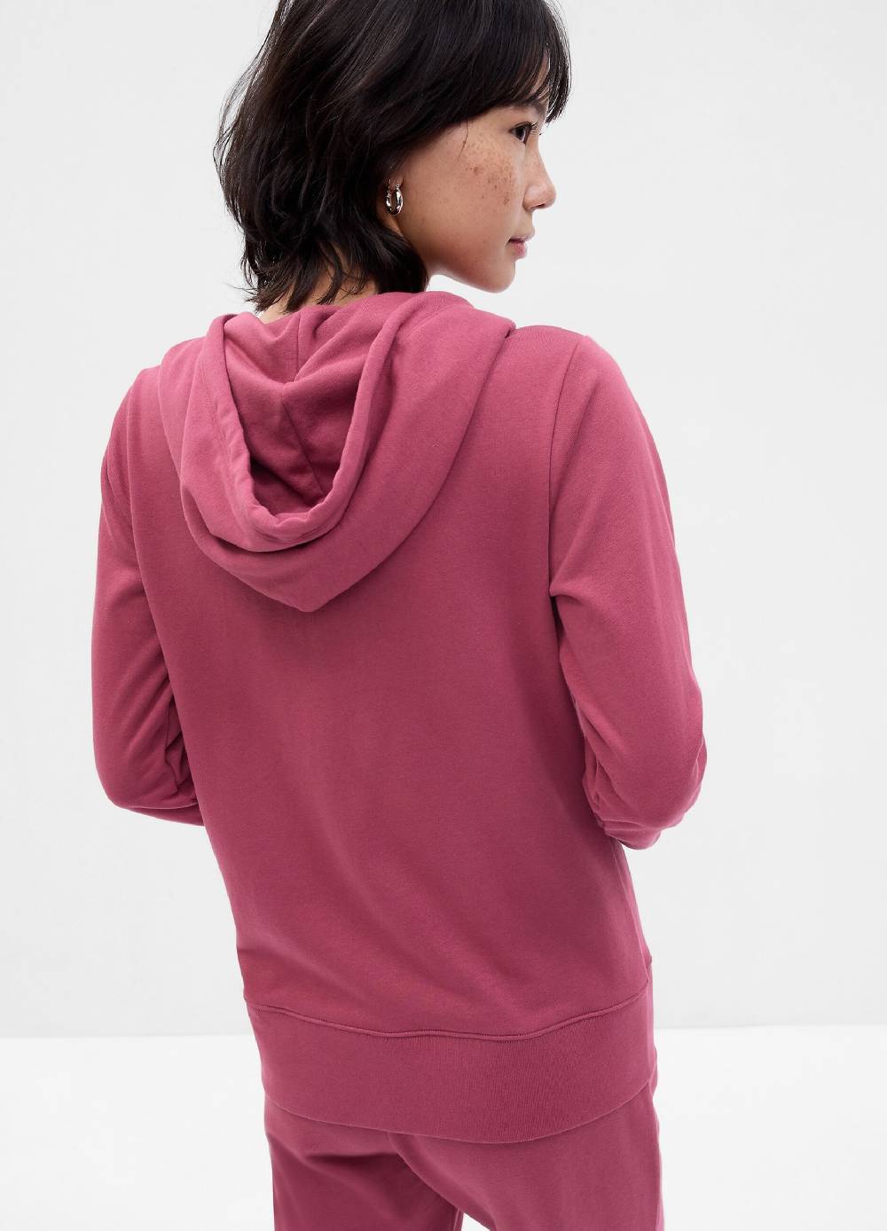 Ovs Full-zip In French Terry Applicazione Logo Boucle